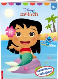 Disney Maluch: omalovánky se samolepkami