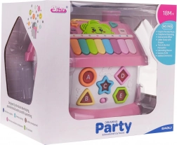 Interaktivní vzdělávací domeček pro děti – Růžový