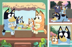 Puzzle Bluey 3x49 dílků