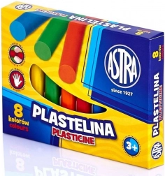 Kreativní plastelína Astra 8x13g