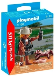 Playmobil Special Plus výzkumník s mladým kajmanem