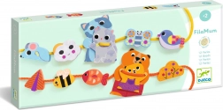 Dřevěné navlékání zvířátka Djeco