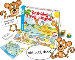 Rozhýbej svůj jazýček CZ – logopedická společenská hra
