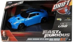 RC drift auto Nissan GT-R R35 Ben Sopra 1:24 od Jada Toys – Fast & Furious