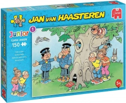 Puzzle JUMBO Jan van Haasteren Junior: Hra na schovávanou 150 dílků