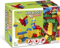 Stavebnice kostky Wader Kids Blocks – 90 dílů