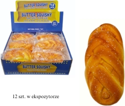 Antistresový mačkací squishy – chałka - 1 kus