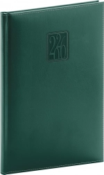 Týdenní diář Panamá 2026 zelený 15 x 21 cm