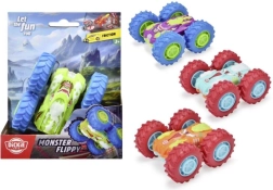 Auto monster flippy na setrvačník, 10 cm, 4 barvy/druhy