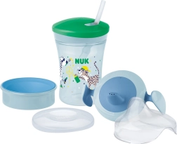Dětský hrneček NUK Learn to Drink Set pro kluky 230 ml