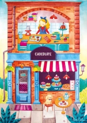 Puzzle obchod s čokoládou 1000 dílků MAGNOLIA