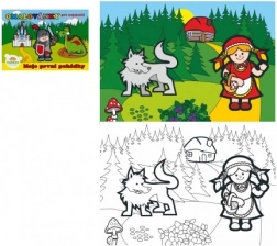Omalovánky Moje první pohádky – 8 listů, 21 × 14,5 cm