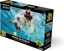 3D puzzle Pes – lentikulární skládačka 100 dílků
