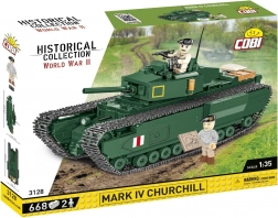 Stavebnice tanku MARK IV CHURCHILL 1:35 (668 dílků)
