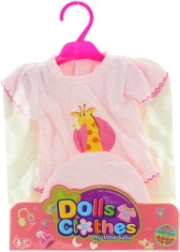 oblečení pro panenku 36–46 cm – bodýčko s čepičkou