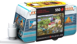 Puzzle v plechové krabičce Karavan - 550 dílků