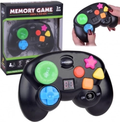 Elektronická paměťová hra ve tvaru gamepadu