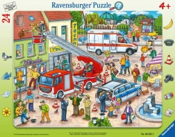 Ravensburger puzzle Rychle na záchranu