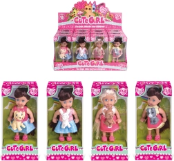 Panenka s Pejskem 11 cm