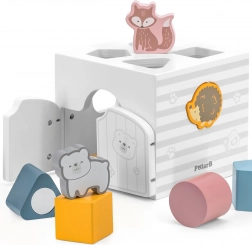 dřevěný tvarovací box s hudebními kostkami POLARB od VIGA