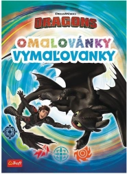 Omalovánky Jak vycvičit draka 20 × 27,5 cm