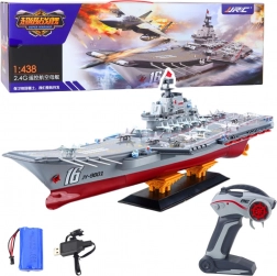 rc letadlová loď 1:438 se světly, 30 km/h