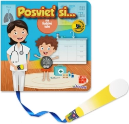 Posviť si na lidské tělo – interaktivní kniha s baterkou