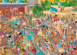 Puzzle JUMBO Jan van Haasteren – Fata Morgana, 1000 dílků