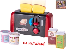Dětský natahovací toastovač s doplňky