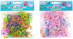Gumičky craft bands – mix barev pro pletení náramků
