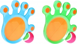 Chytací hra pro děti s rukou na suchý zip