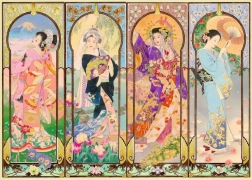 Puzzle Ravensburger Čtyři roční období 1000 dílků