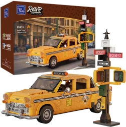 Stavebnice Pantasy žluté taxi Yellow Cab 36,5 cm, 1601 dílků