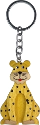 Dřevěná klíčenka velká Leopard