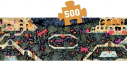 Djeco puzzle Království koček – 500 dílků