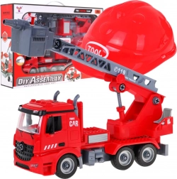 Hasičské auto 2v1 s helmou