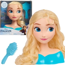 Hlava na česání a stylování DISNEY FROZEN Elsa se štětkou