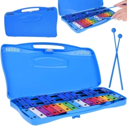 Chromatické dětské xylofonové zvonky v kufříku