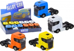 Kovový kamion 1:32 bez návěsu s odklápěcí kabinou, světly a zvuky