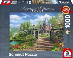 Puzzle Idylické venkovské stavení 1000 dílků SCHMIDT