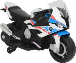 Dětská elektrická motorka BMW S1000RR bílá