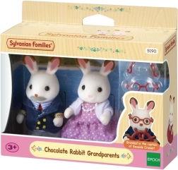 Sylvanian Families prarodiče králíků s čokoládovými oušky