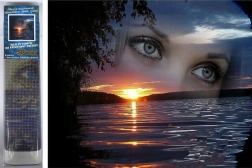 Diamantové malování Soumrak na pláži 30x40cm