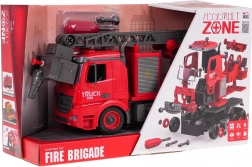 Rozebíratelný hasičský vůz se zvukem a vodní funkcí