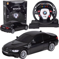 RC auto s volantem BMW M3 1:24 – zábavné dálkově ovládané sportovní auto pro děti