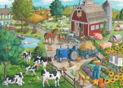 Puzzle doma na farmě 60 dílků RAVENSBURGER