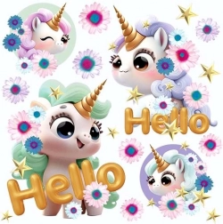 nažehlovací obrázky pony world – sada 15 × 21 cm