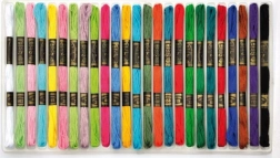 Playbox bavlnky na vyšívání a tvoření 25 ks