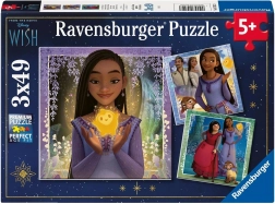 Ravensburger puzzle Disney Wish 3×49 dílků