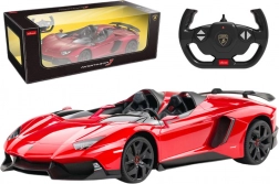 Závodní Auto RC Lamborghini Aventador Cabrio Červené